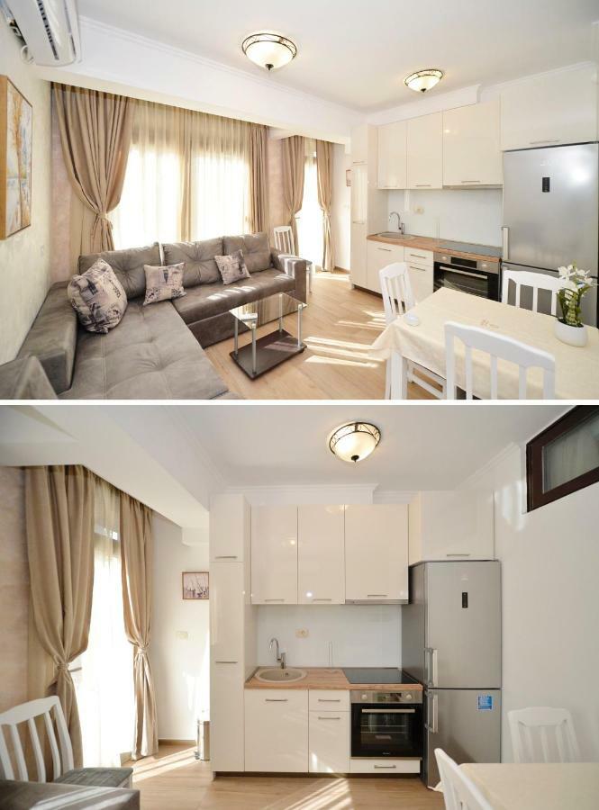 Langust - Free Parking Apartman Sveti Stefan Kültér fotó